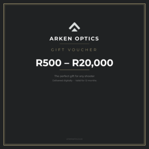 Arken Optics Gift Voucher — premium optics gift card for hunters and shooters