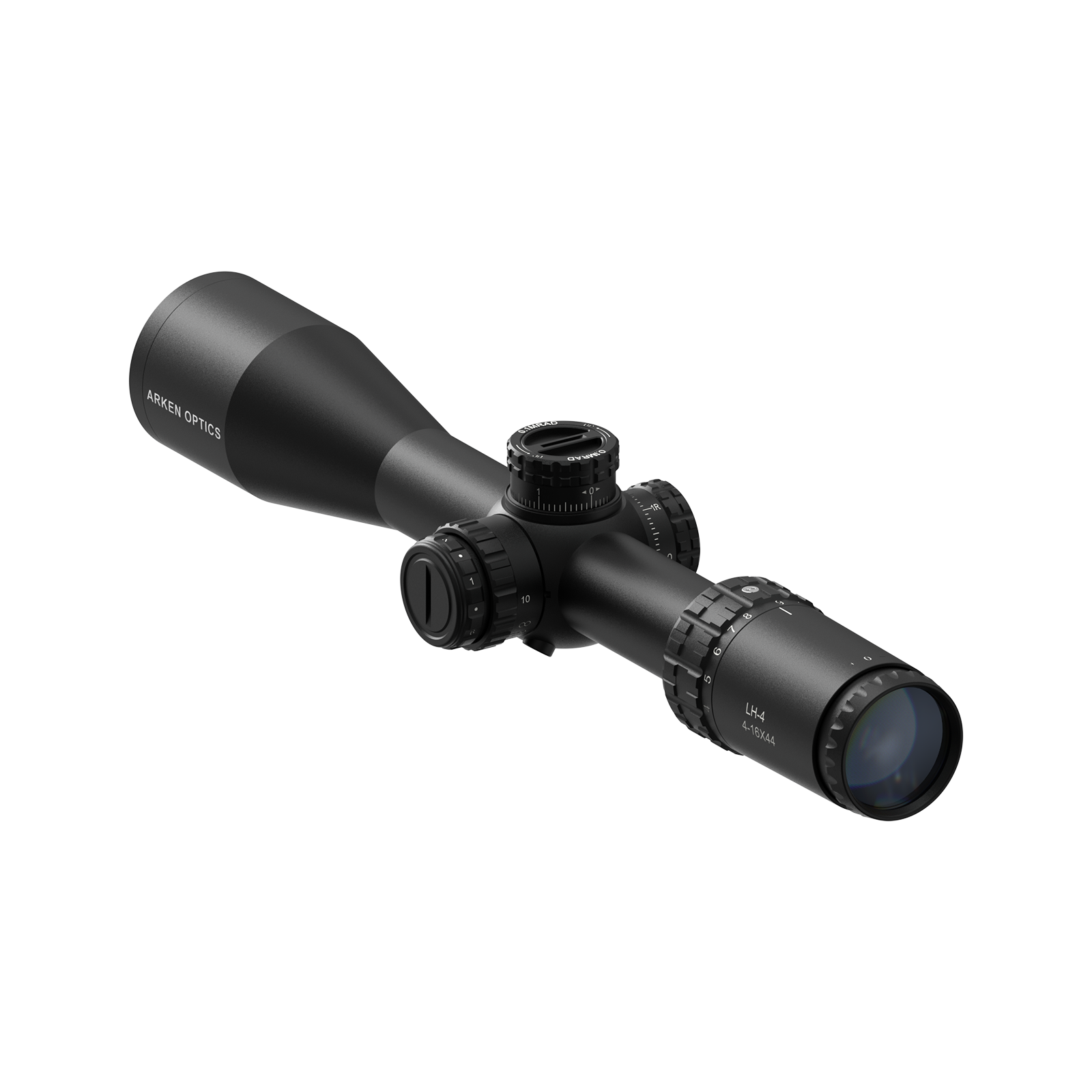 Arken Optics LH-4 6-24×50 FFP — Capped Tool-less Turrets — Illuminated — 30mm Tube - Image 2