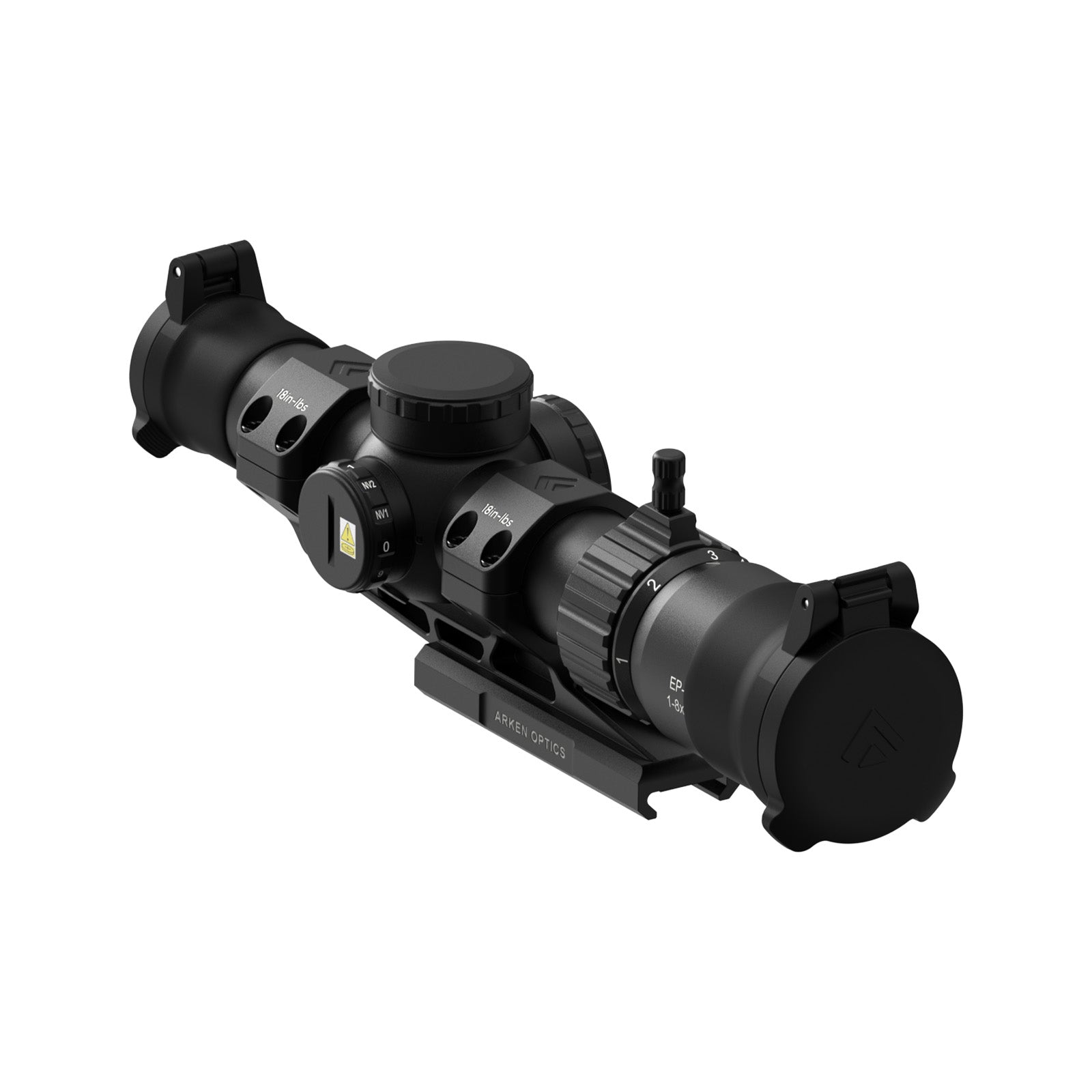Arken Optics EP-8 1-8×28 FFP LPVO Bundle with Scope Mount — 34mm Tube - Image 4